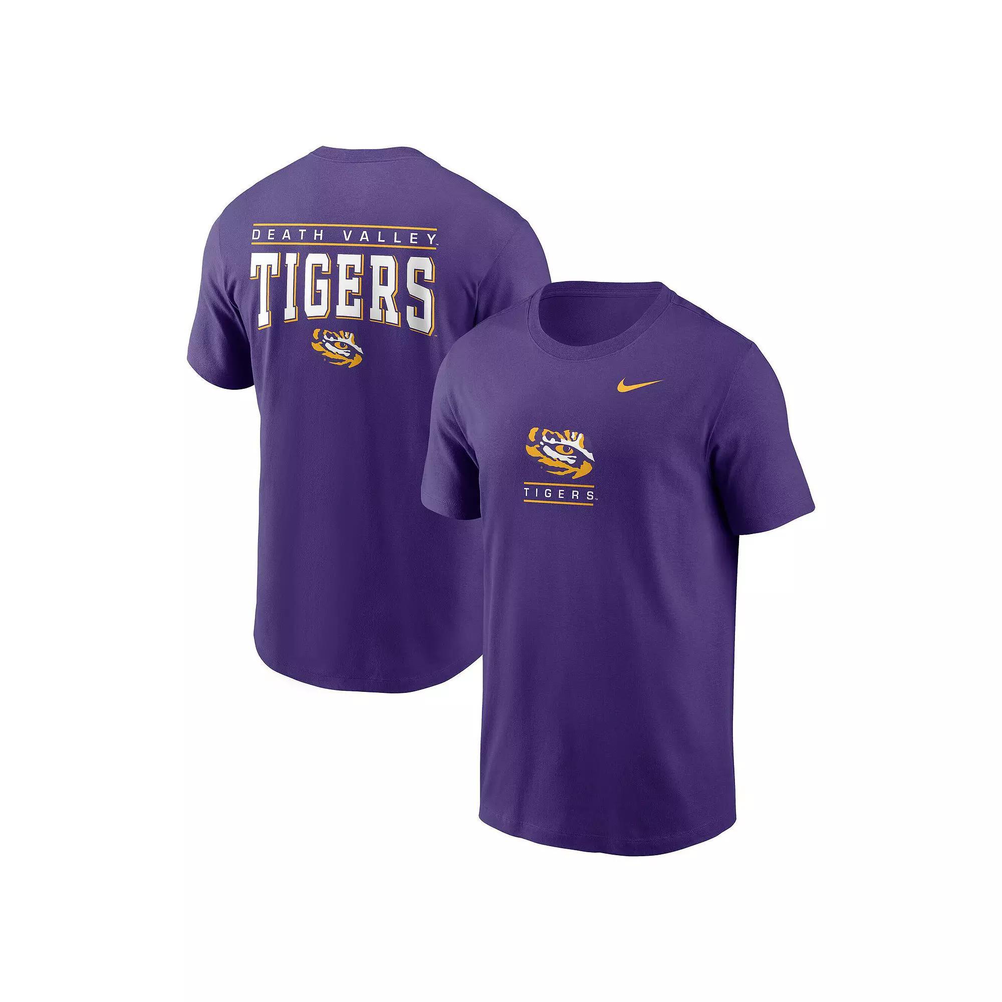 Men's Nike Purple LSU Tigers 2-Hit T-Shirt, Size: Medium Product Image
