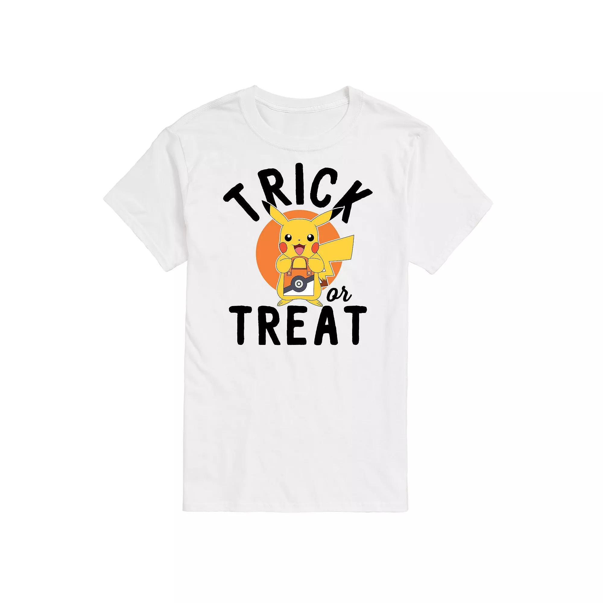 Big & Tall Pokemon Trick Or Treat Graphic Tee, Mens Product Image