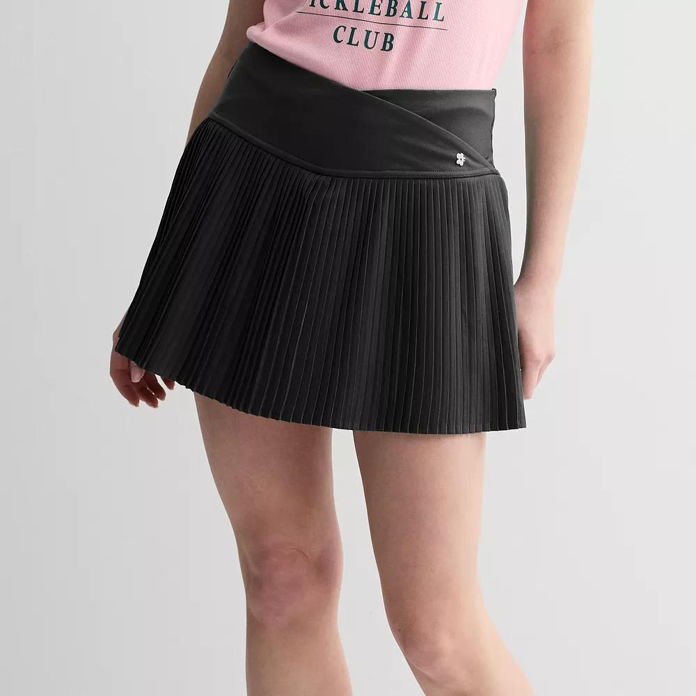 Women's Limited Too Pleated Athletic Skirt, Girl's, Size: Small, Black Product Image
