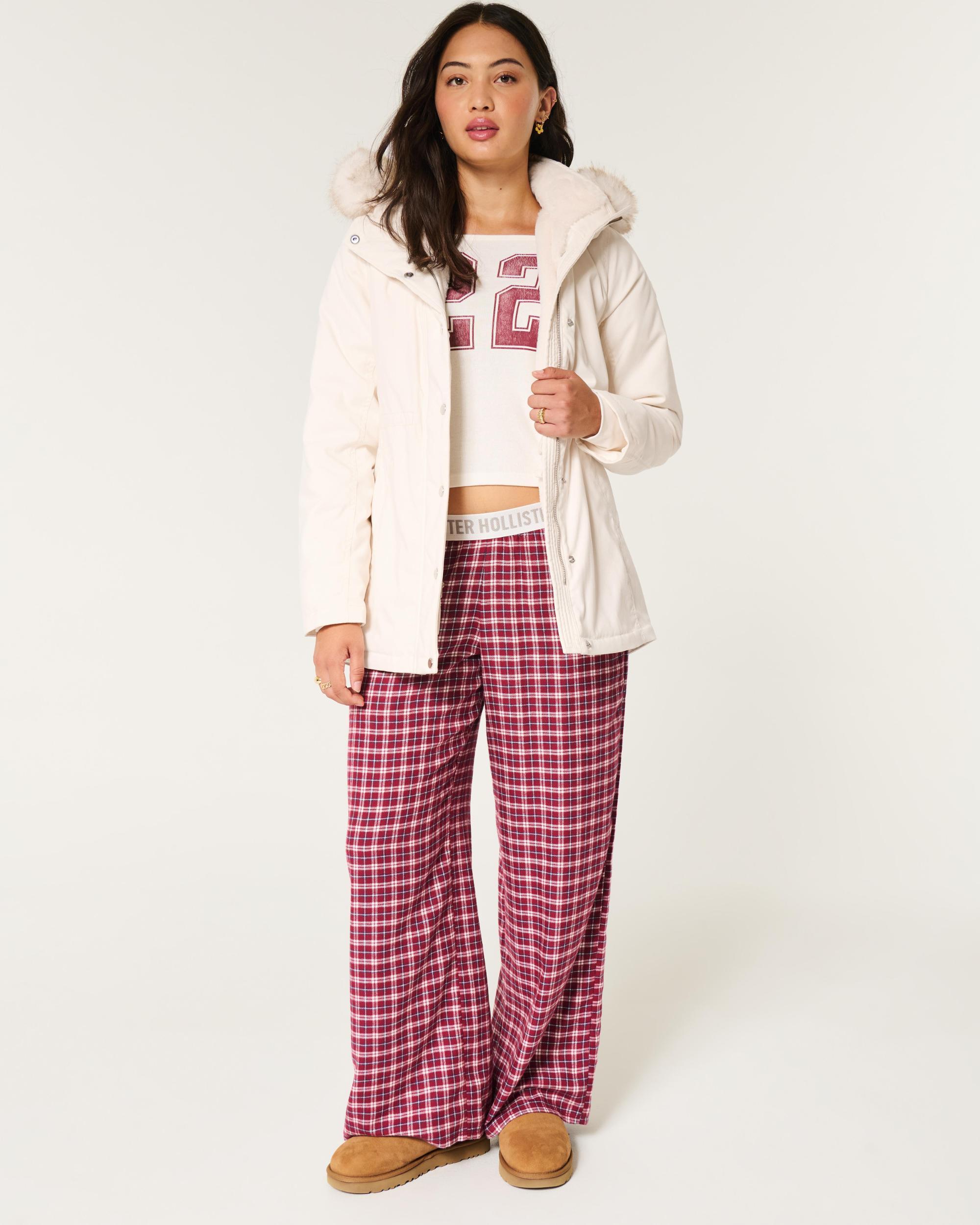 Faux Fur-Lined Parka Product Image