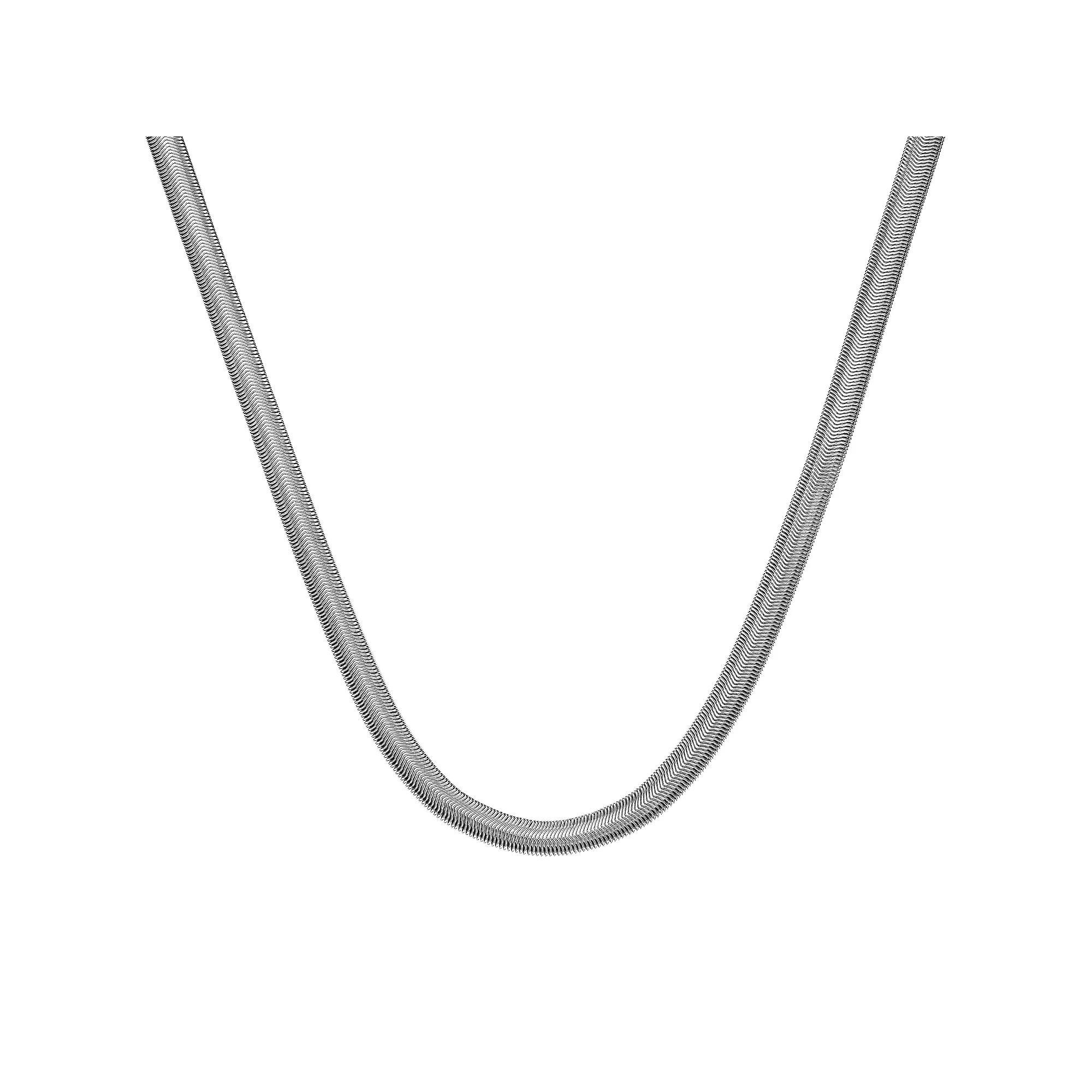 Men's LYNX Stainless Steel Snake Chain Necklace, Size: 24" Product Image