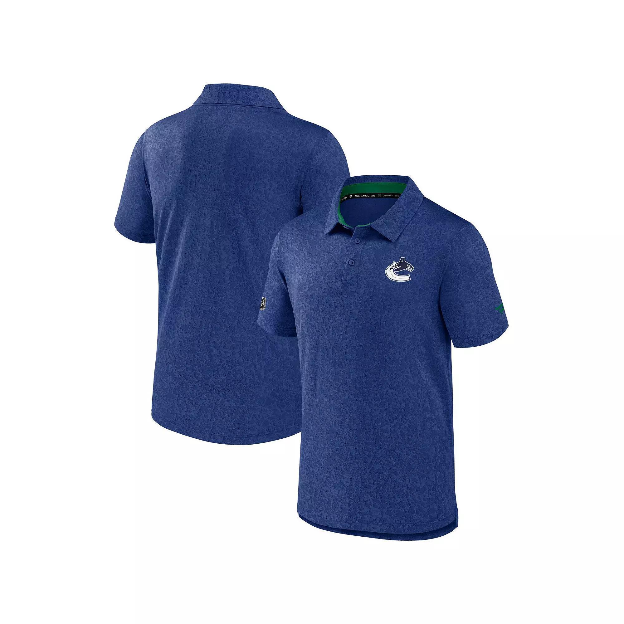 Men's Fanatics  Black Toronto Maple Leafs Jacquard Polo, Size: Medium, Mpl Black Product Image