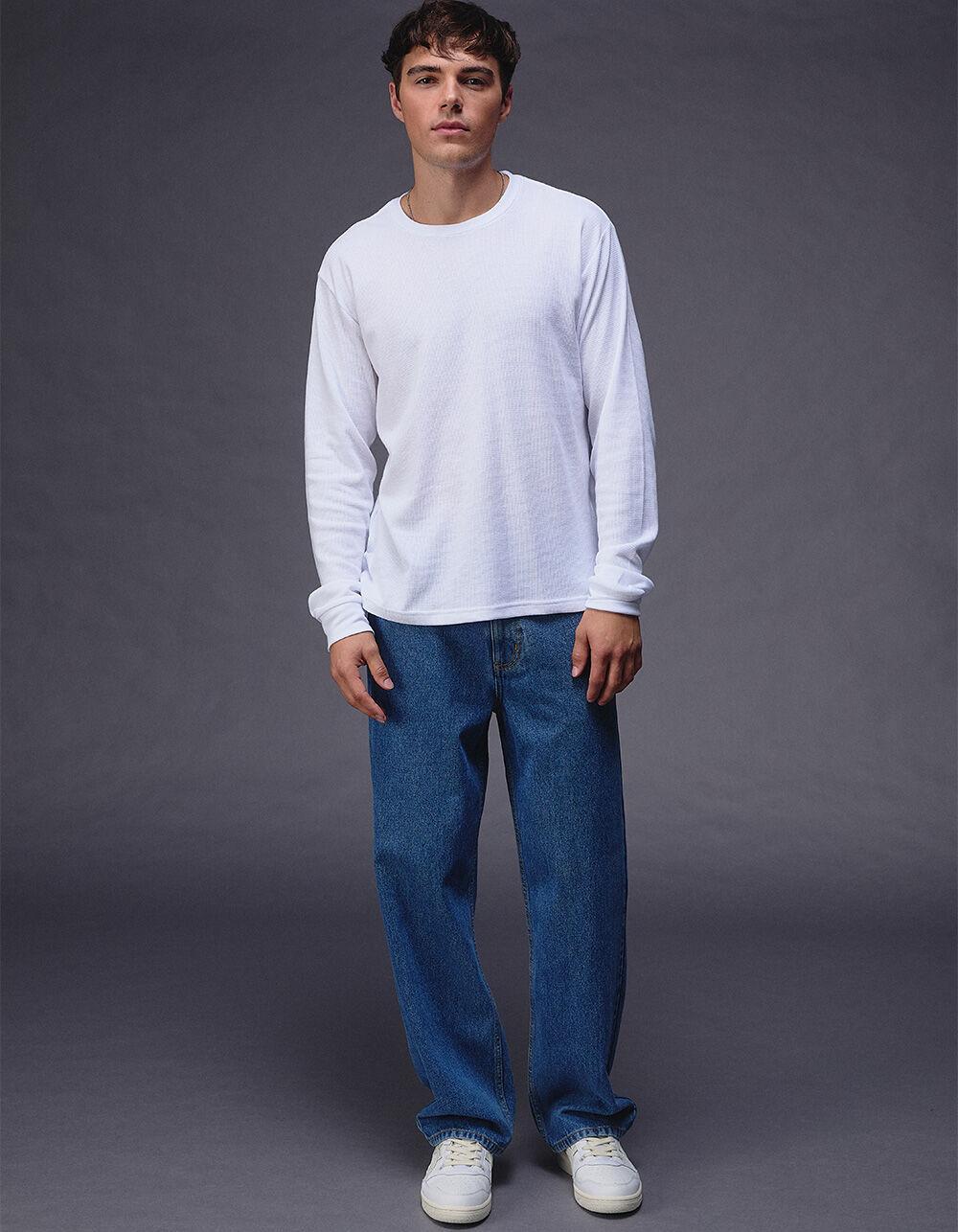RSQ Mens Loose Fit Jeans - Dark Wash Product Image