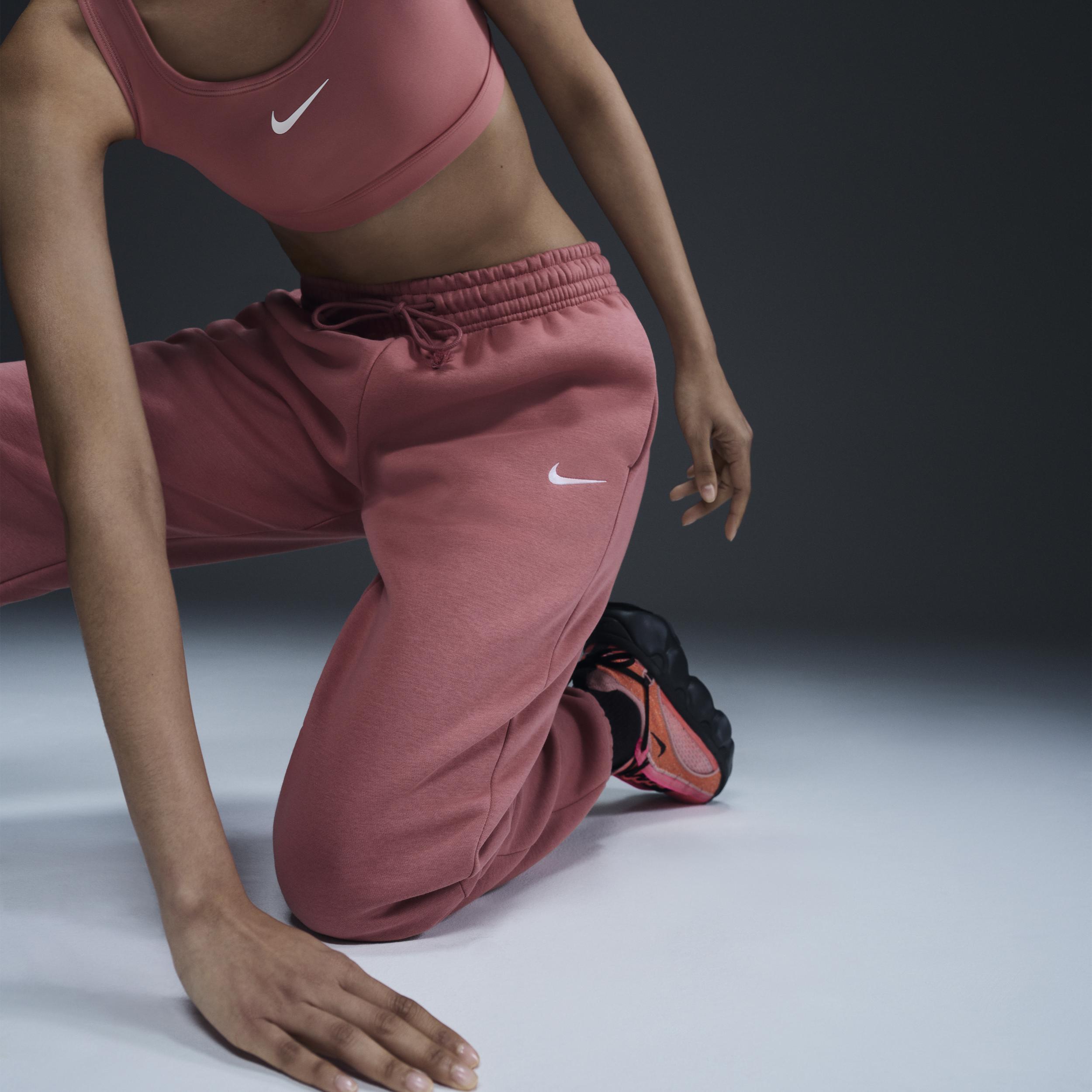 Womens Nike Sportswear Phoenix Fleece High-Waisted Oversized Sweatpants Product Image