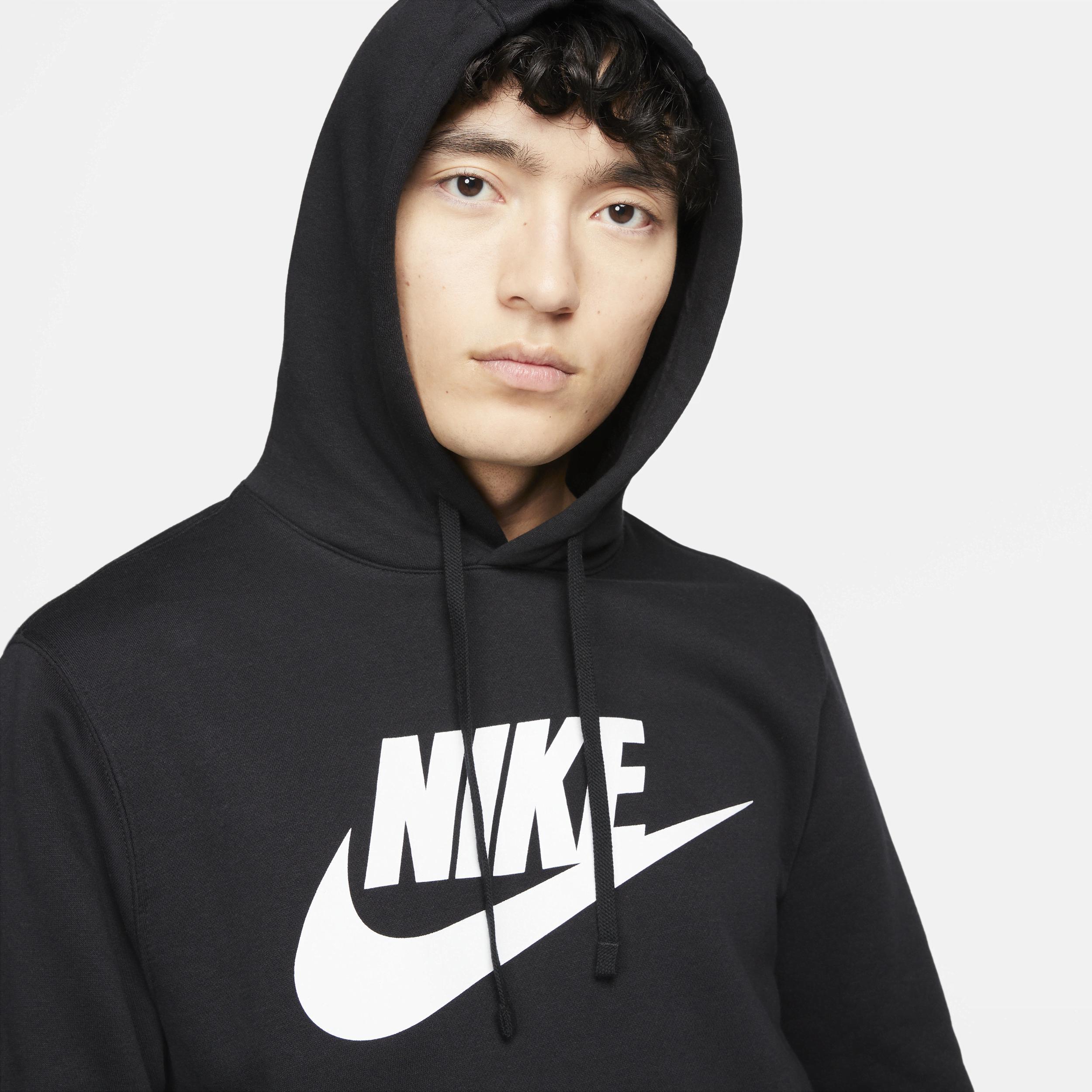Nike Sportswear Club Fleece Men's Graphic Pullover Hoodie Product Image