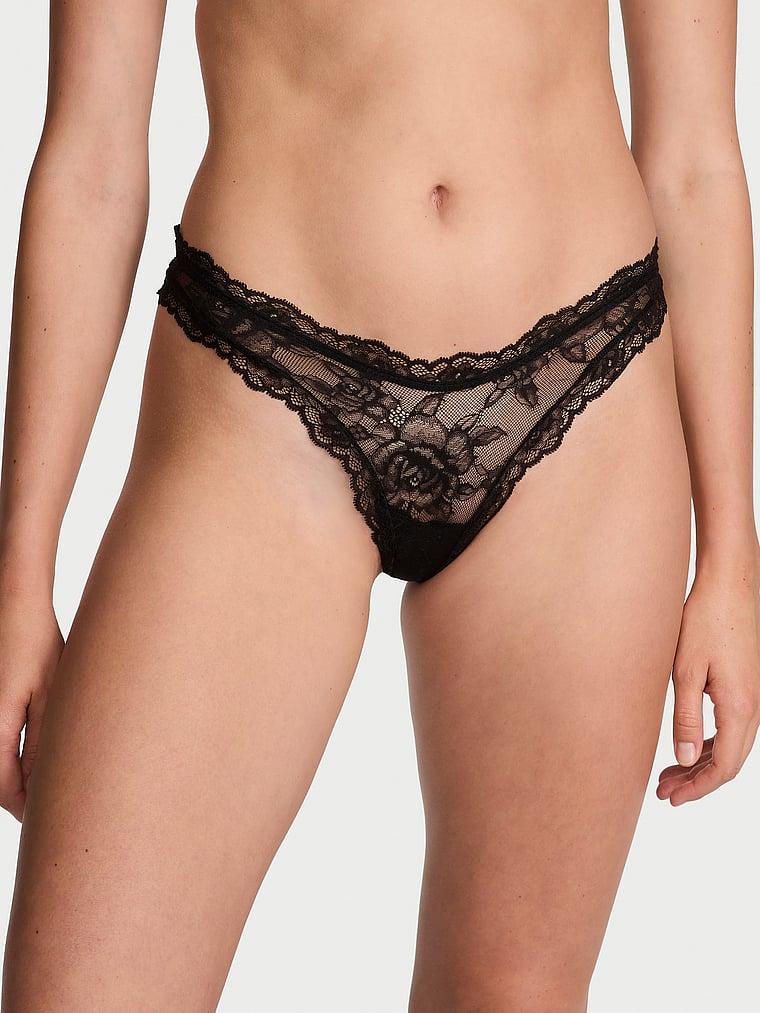 Flirty Mesh Thong Panty Product Image