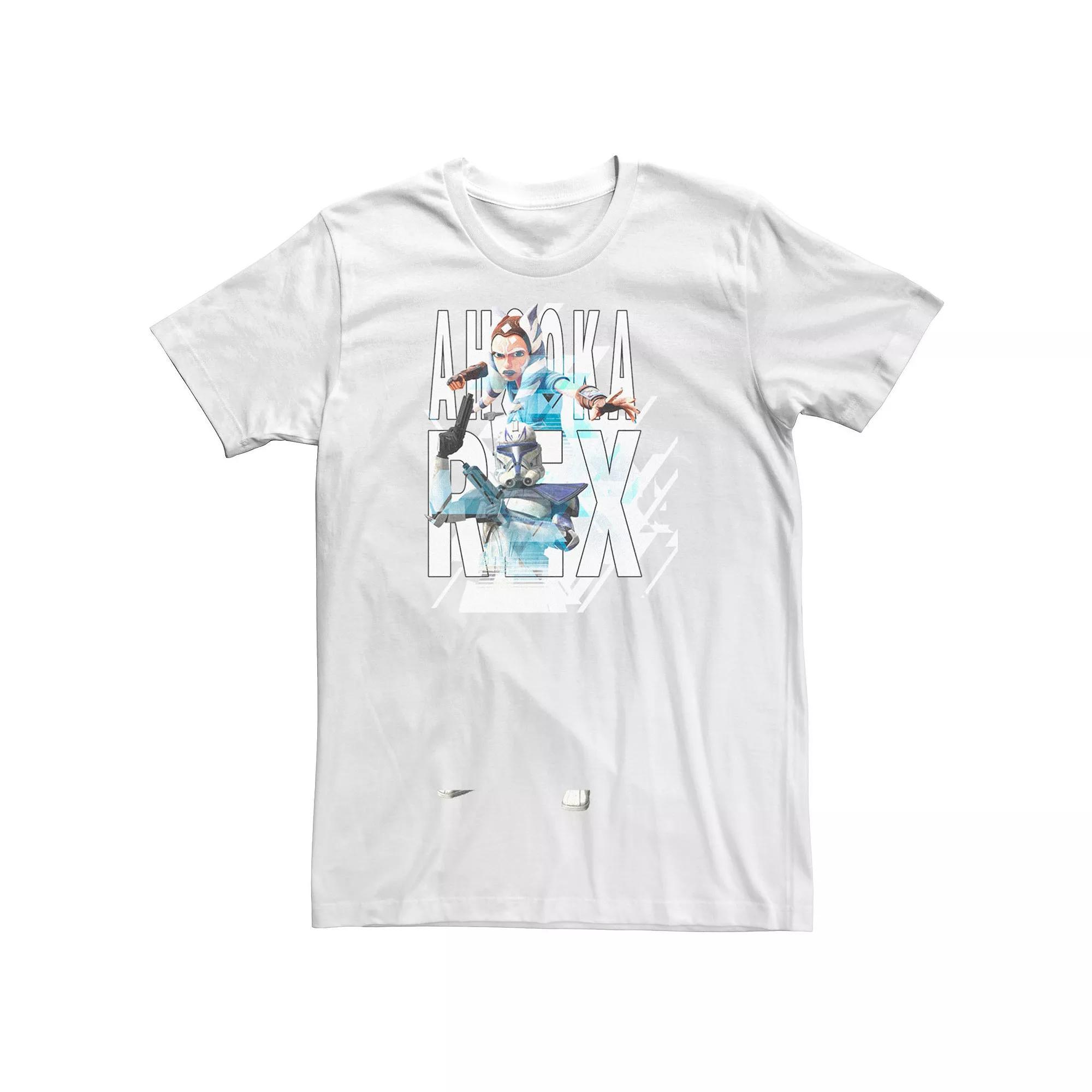 Men's Star Wars Rebels Characters Tee, Size: 3XL, White Product Image