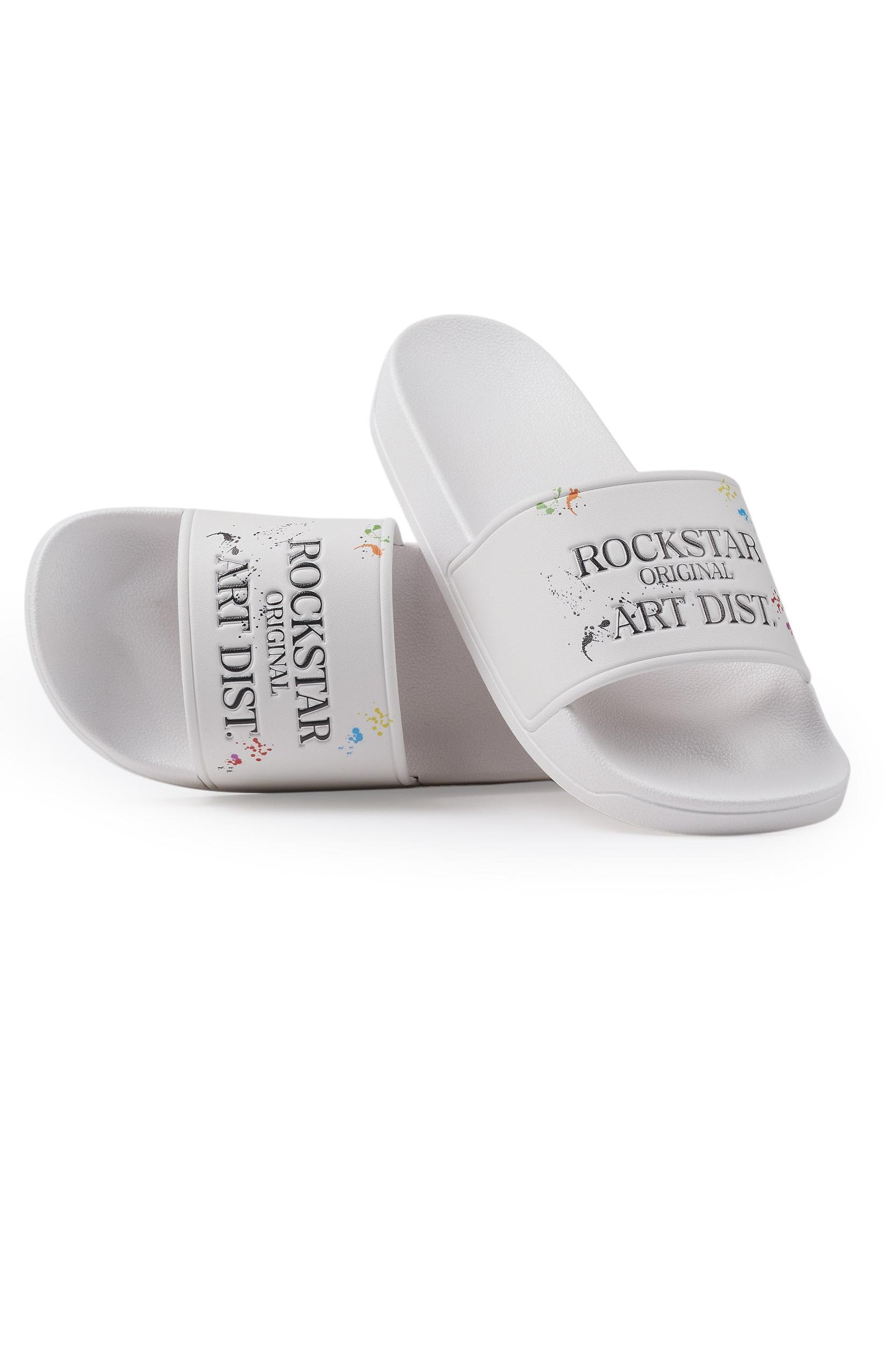 Careme White Slides Female Product Image