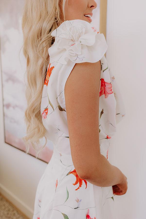 Rooftop Party Satin Romper Product Image