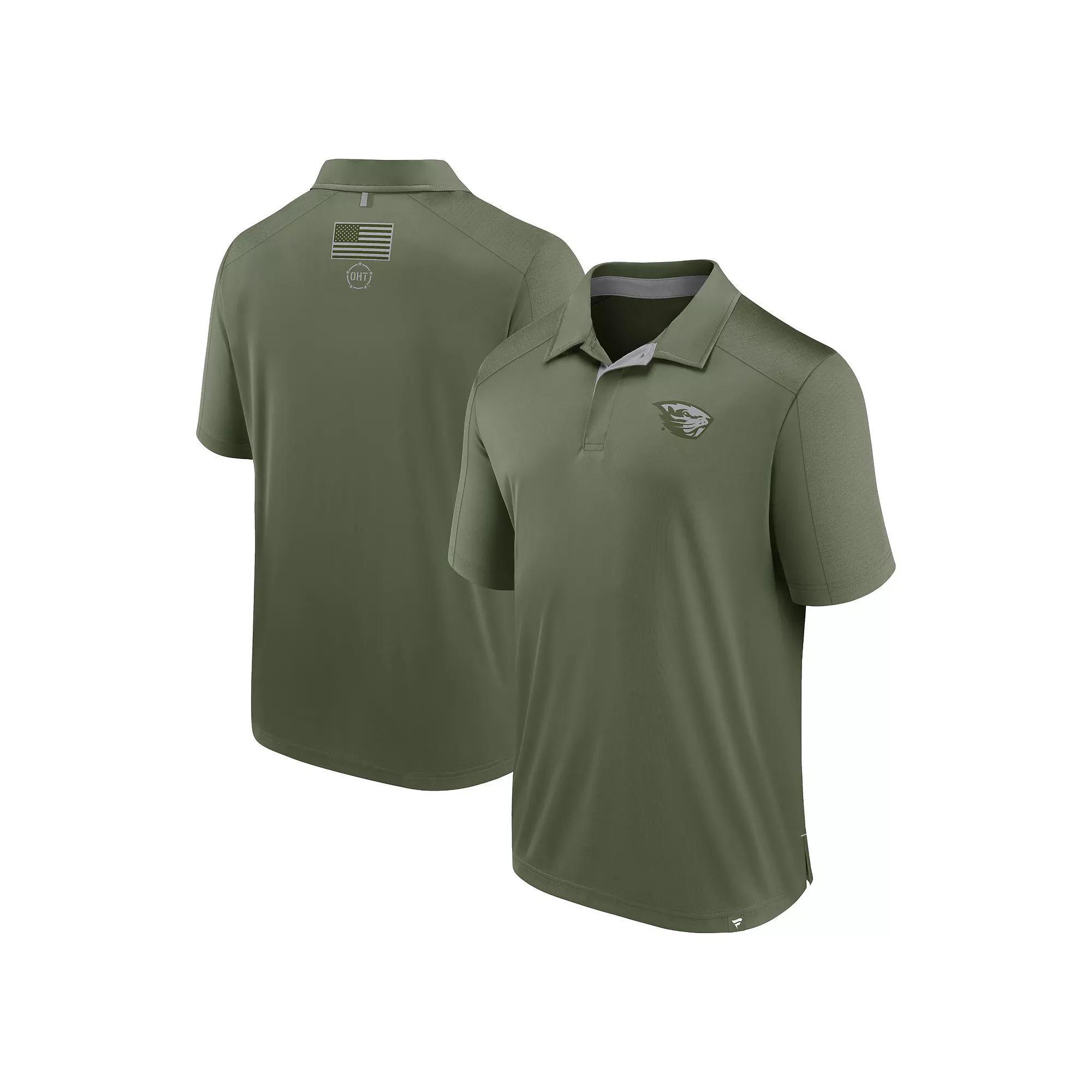 Men's Fanatics Olive Tennessee Volunteers OHT Defender Polo, Size: Large, Team Product Image