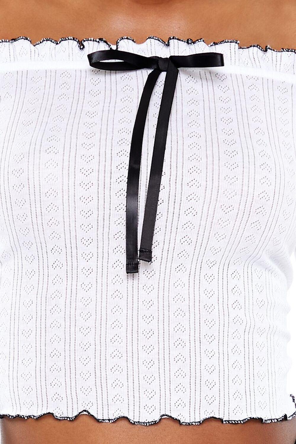 Off-the-Shoulder Crop Top | Forever 21 Product Image