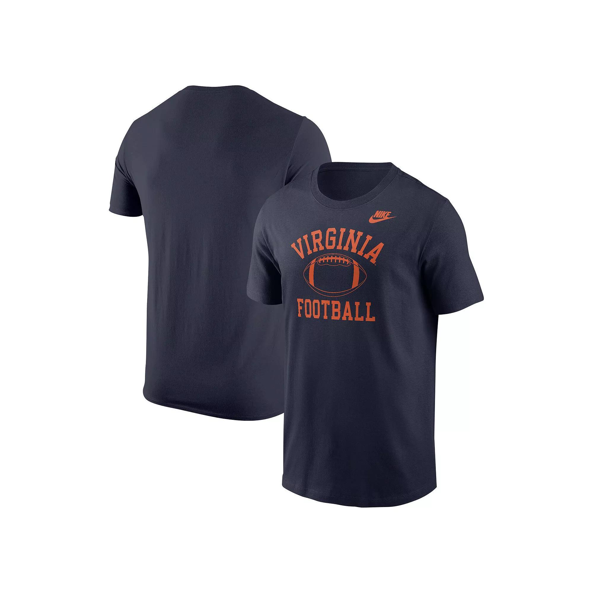 Men's Nike Navy Virginia Cavaliers 2024 Sideline Performance T-Shirt, Size: XL, Blue Product Image