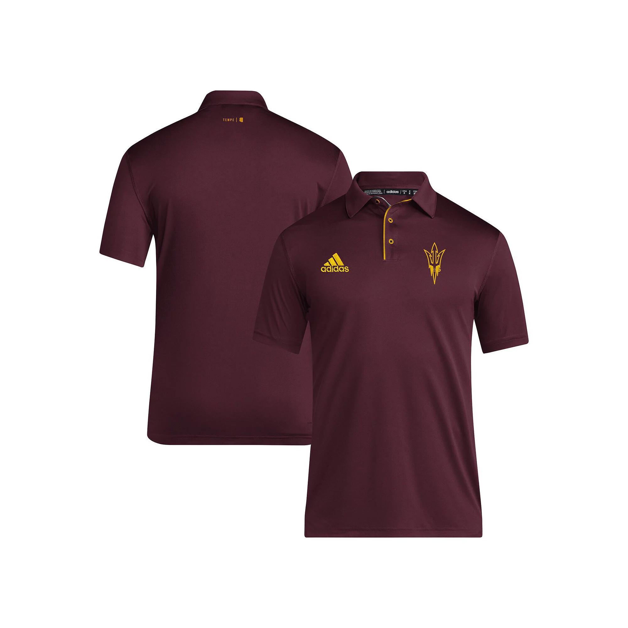 Mens adidas Washington Huskies 2024 Coaches AEROREADY Polo Product Image