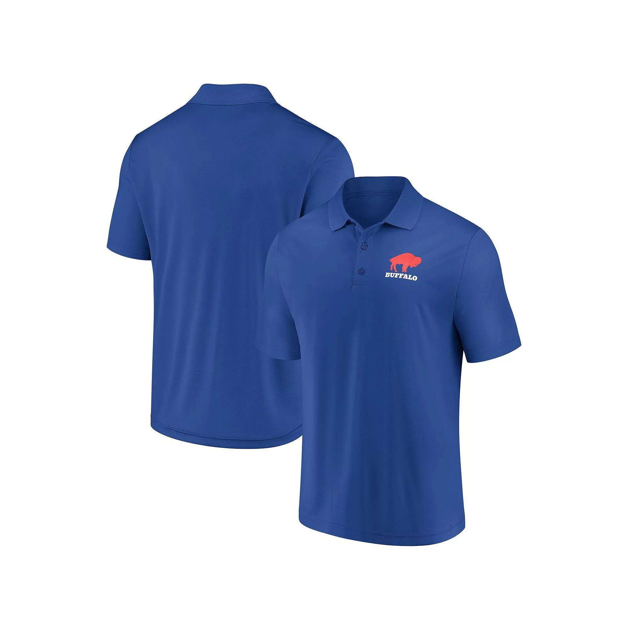 Men's Fanatics  Royal Buffalo Bills Vintage Polo, Size: XXL, Blue Product Image