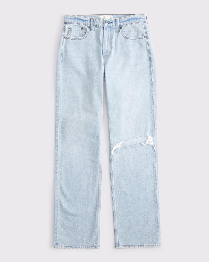 Curve Love Low Rise Baggy Jean Product Image