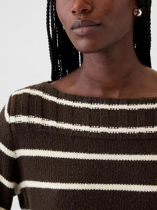 CashSoft Boatneck Sweater Product Image