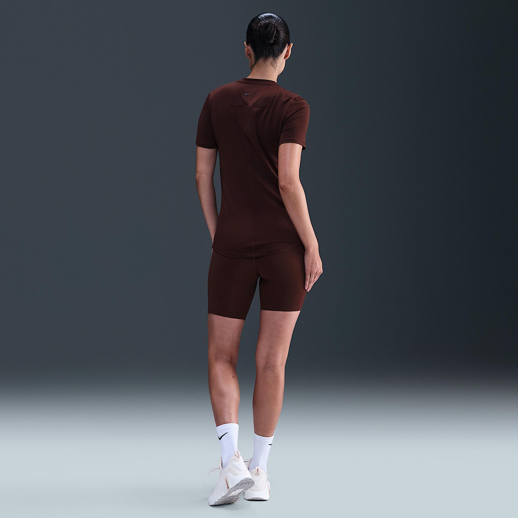 Nike (M) One Women's Dri-FIT Slim-Fit Short-Sleeve Top (Maternity) Product Image