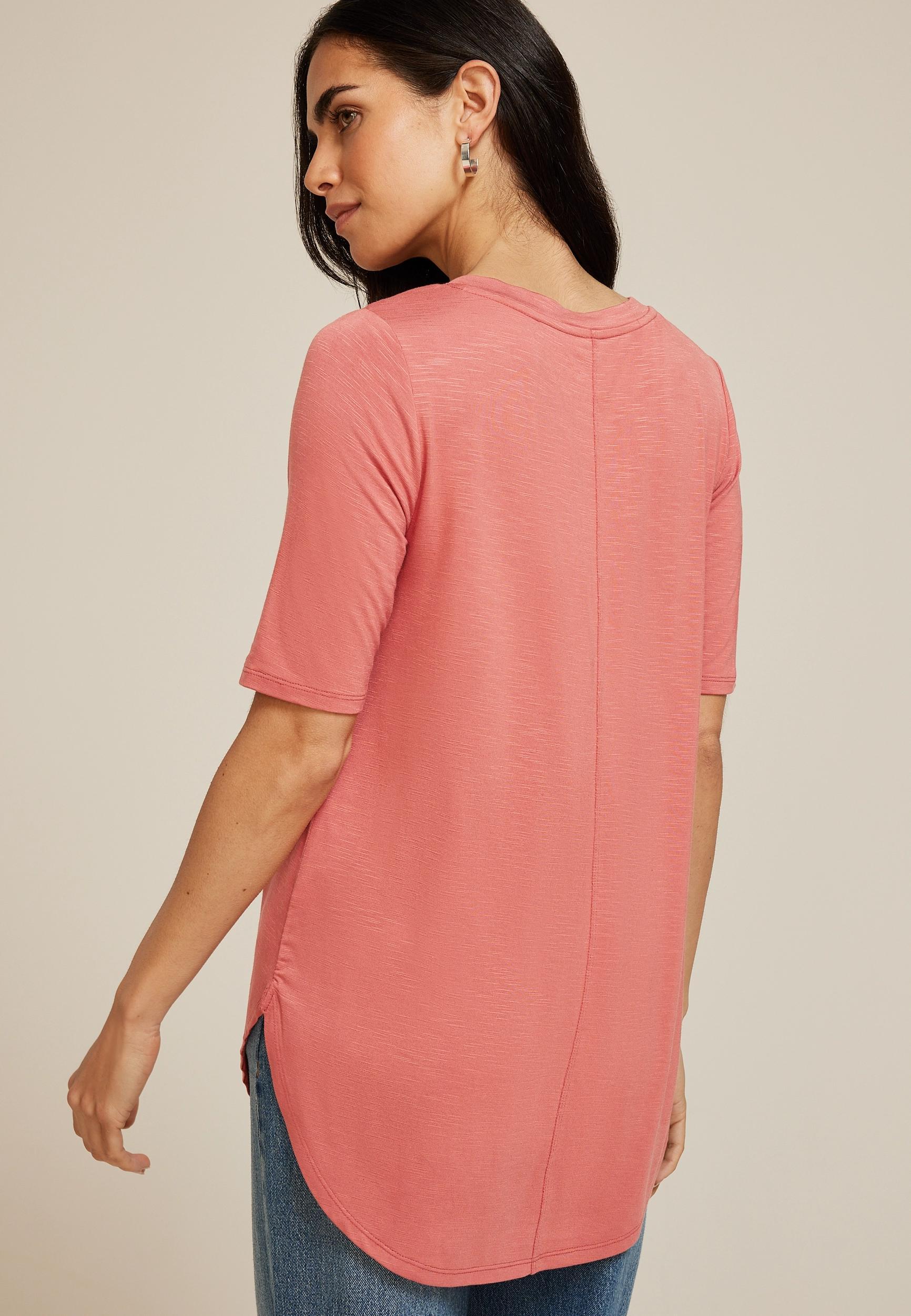Maurices Womens X Large Size 24/7 Olivia Tunic Tee Product Image