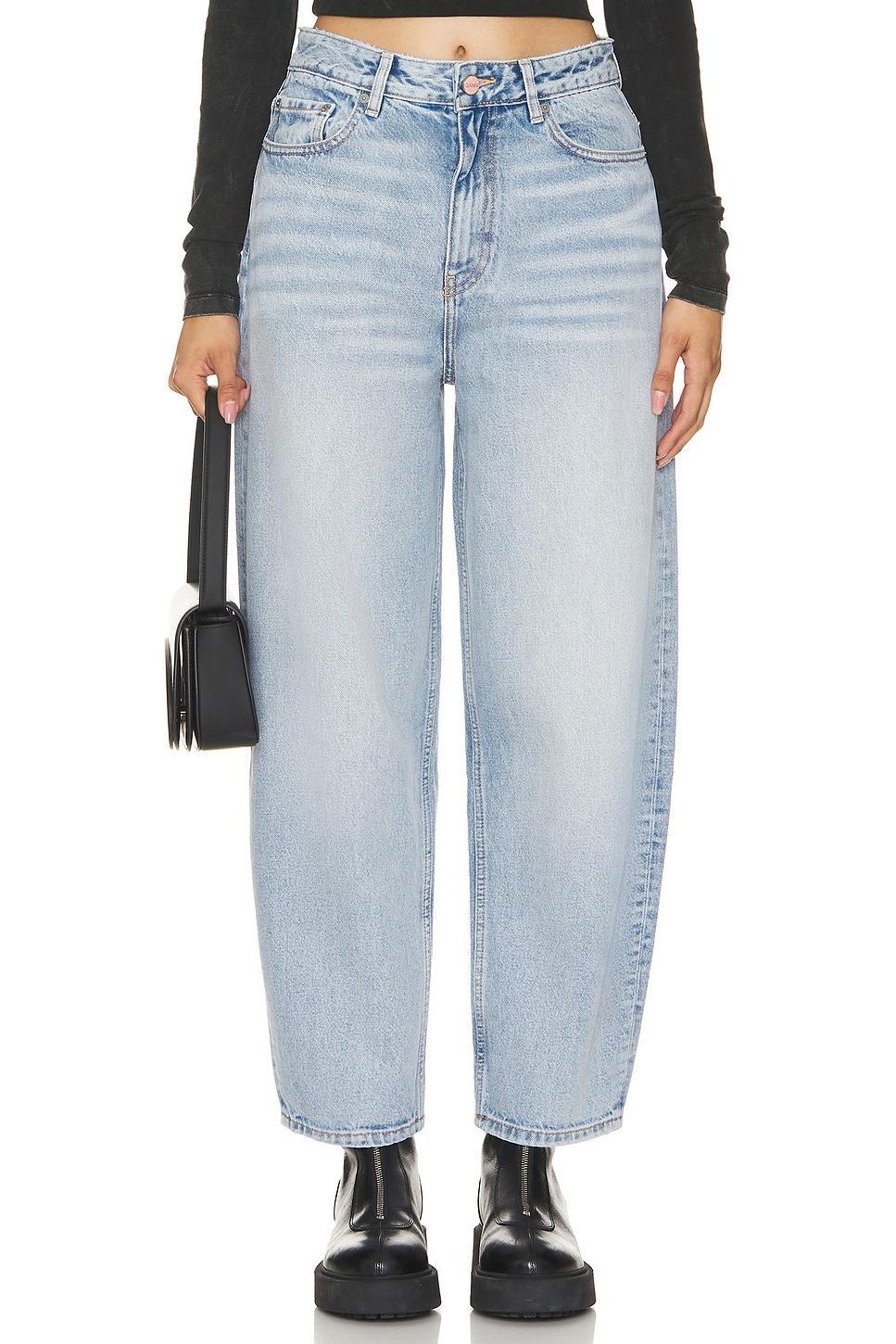 Rigid Denim Stary Jean Ganni Product Image