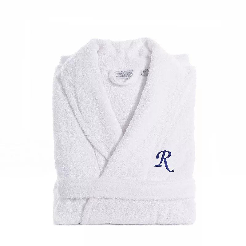 Linum Home Textiles Turkish Cotton Personalized Unisex Embroidered Terry Bathrobe, Women's, Size: Small/Medium Product Image