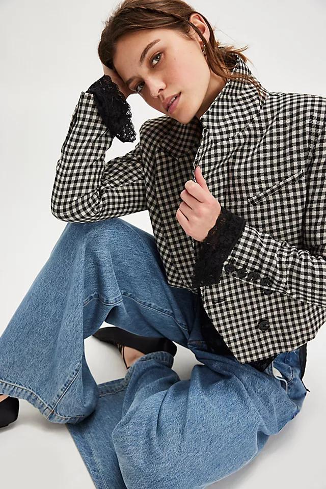 Betty Patterned Blazer Product Image