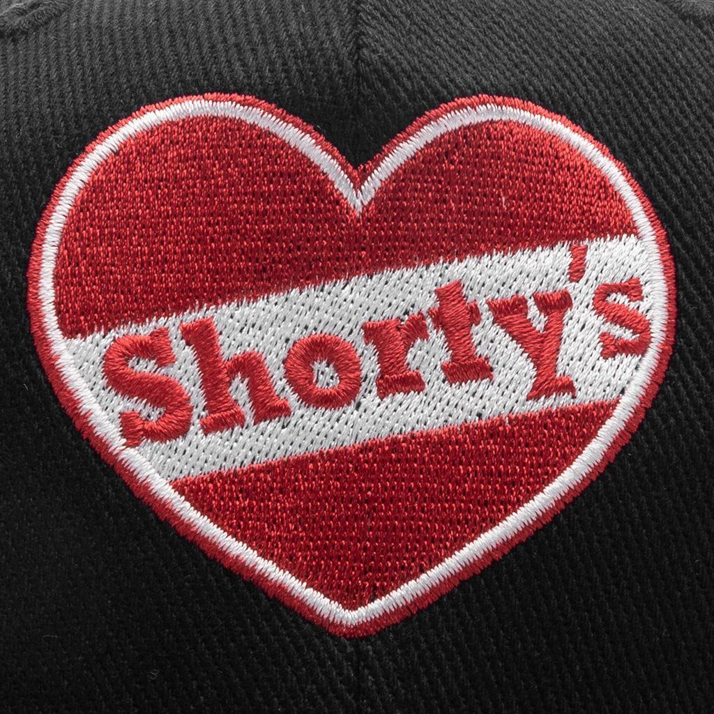Heart Snapback - Black Male Product Image
