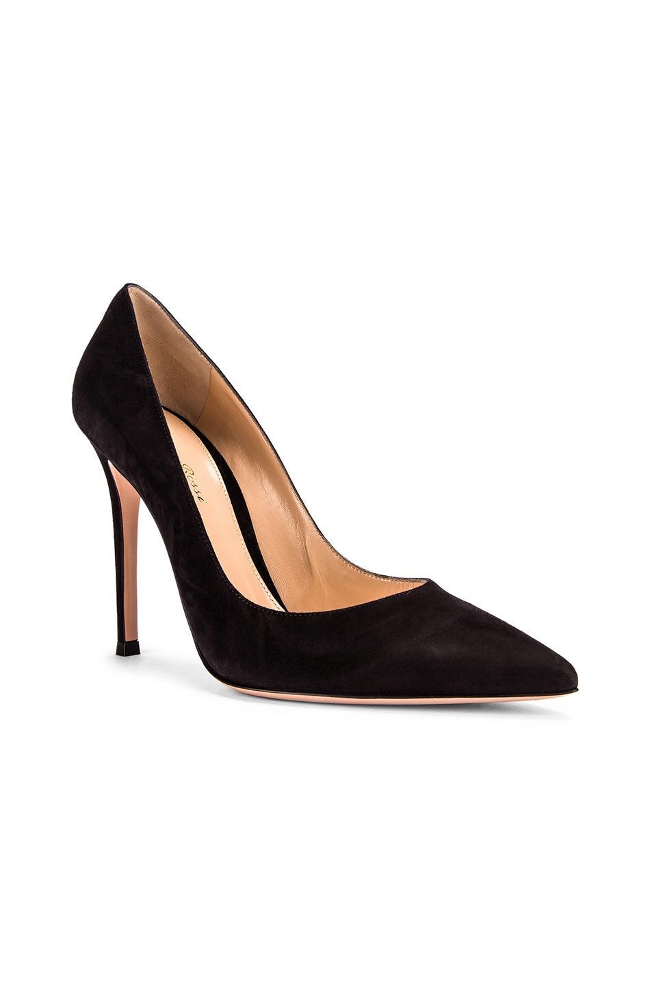 Womens 105MM Suede Stiletto-Heel Pumps Product Image