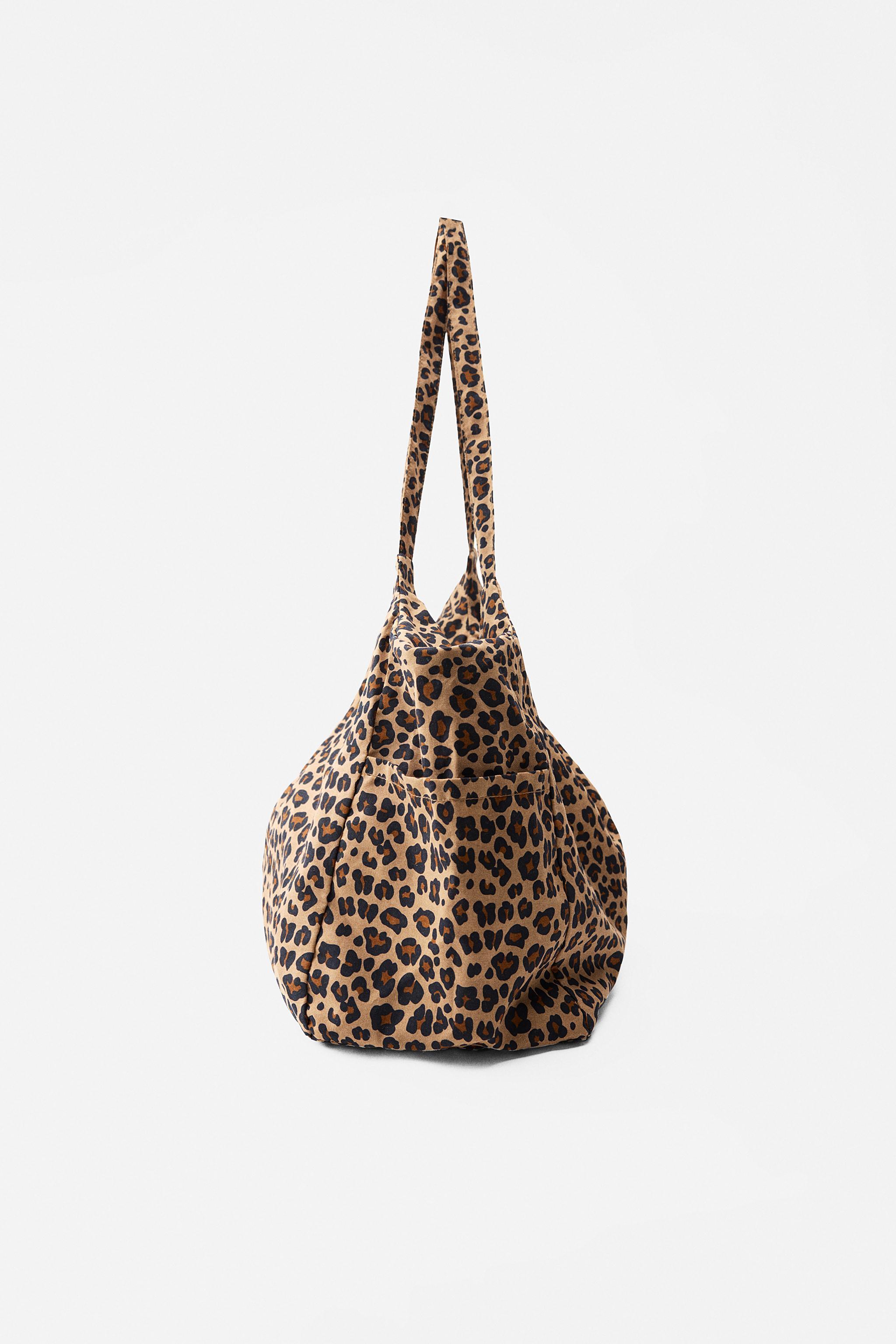 ANIMAL PRINT LARGE COTTON BAG Product Image