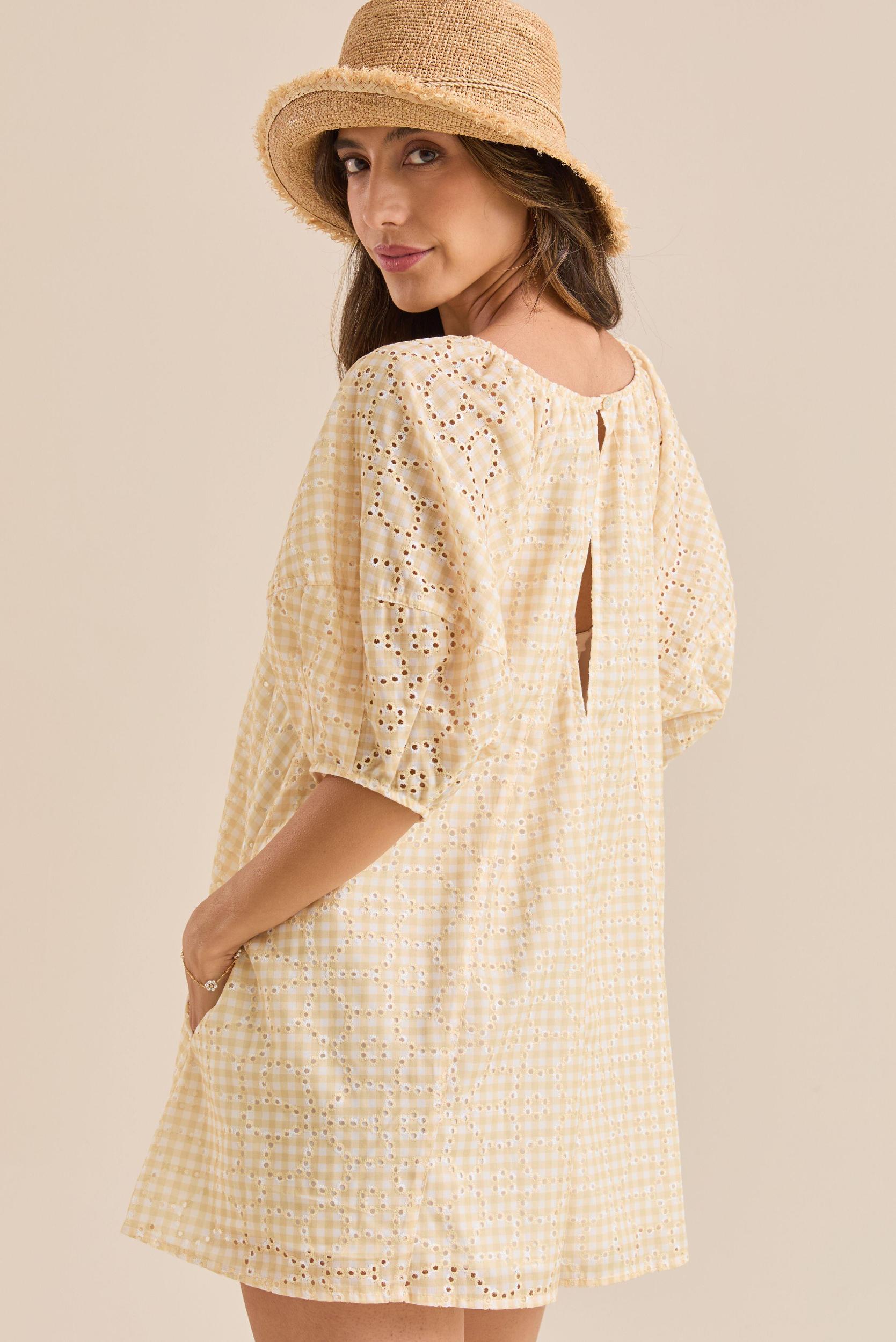 Posie Gingham Romper Product Image