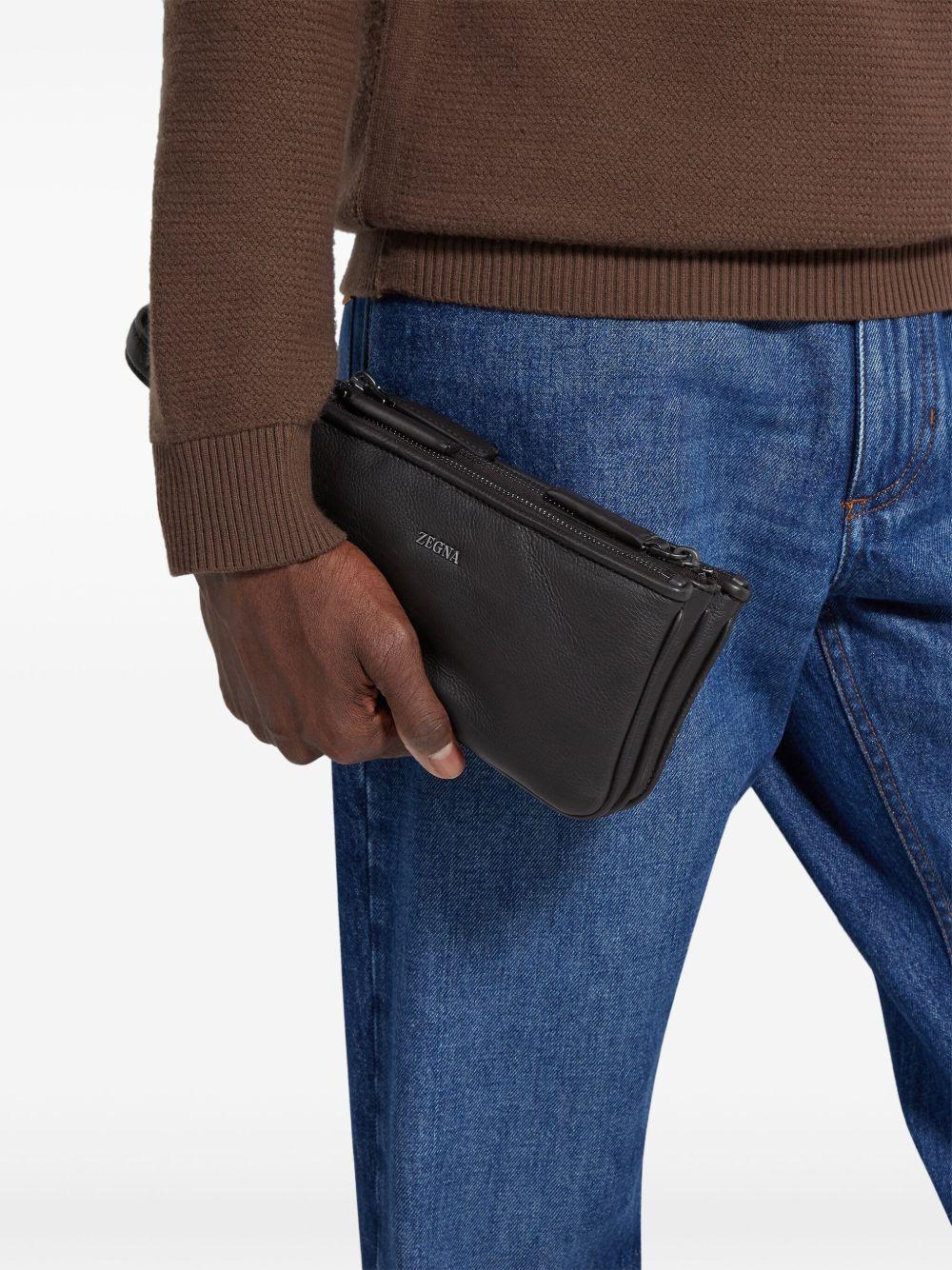 triple zip pouch Product Image