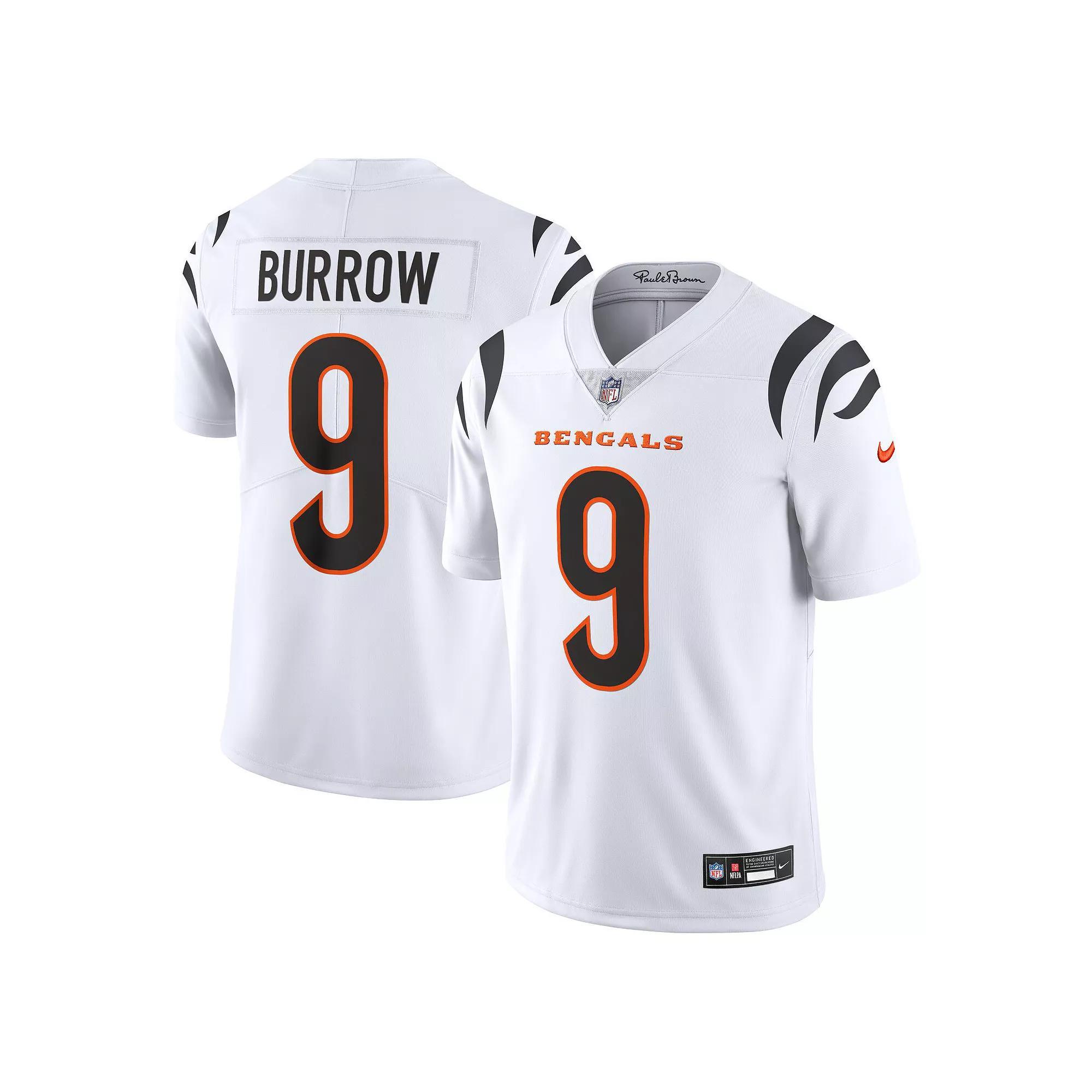 Men's Nike Joe Burrow White Cincinnati Bengals  Vapor Untouchable Limited Jersey, Size: 2XL Product Image