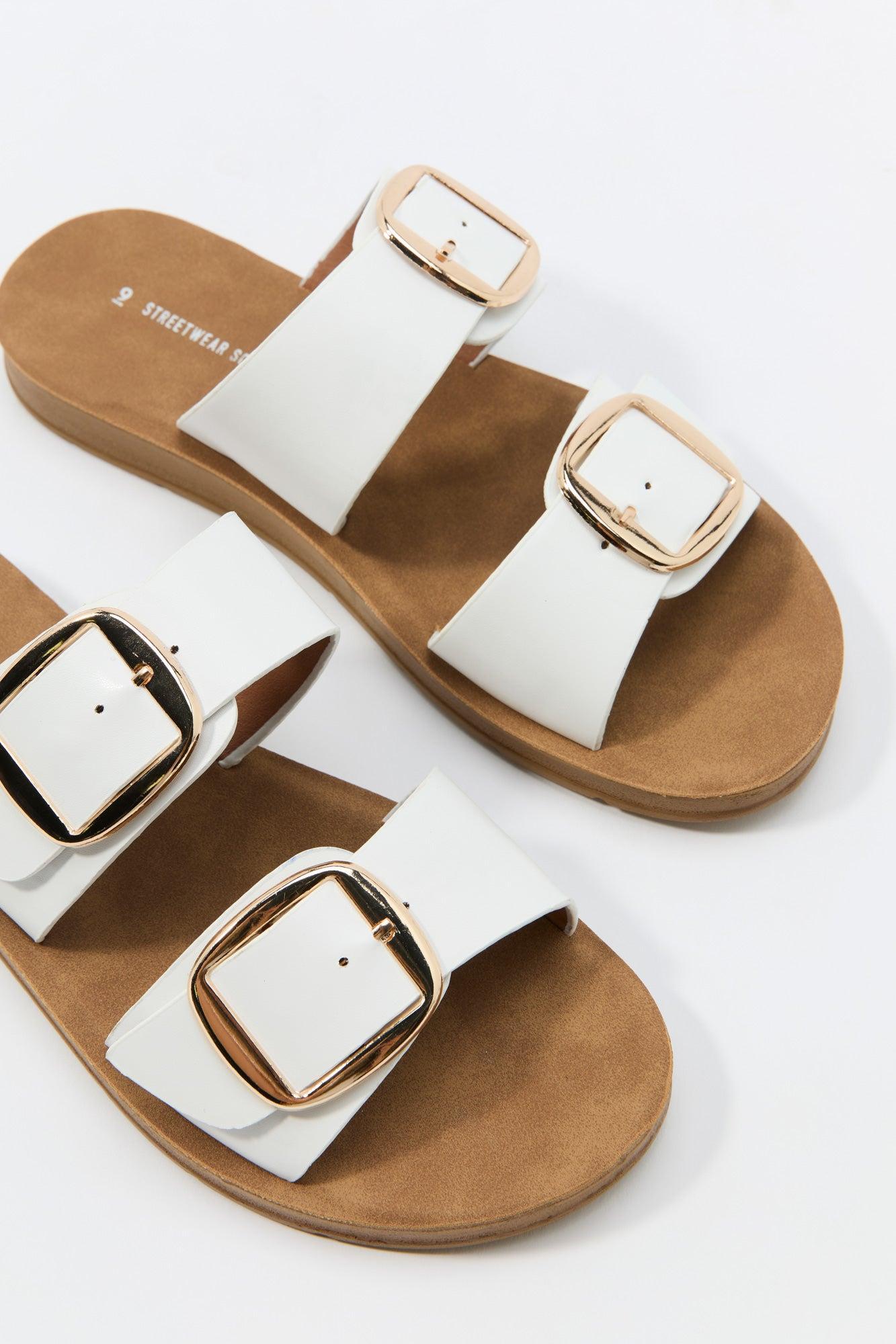 Double Buckle Sandal Female Product Image