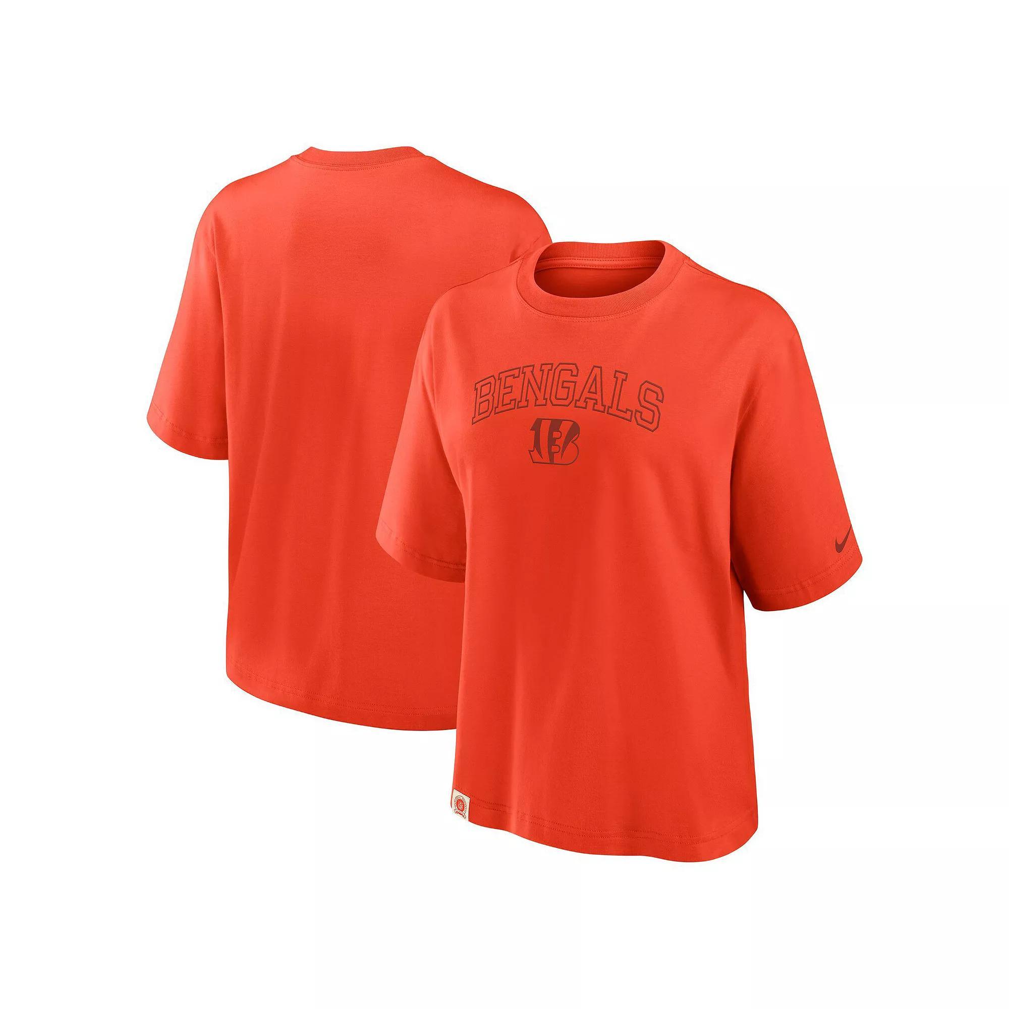 Women's Nike Green New York Jets Boxy T-Shirt, Size: Large Product Image