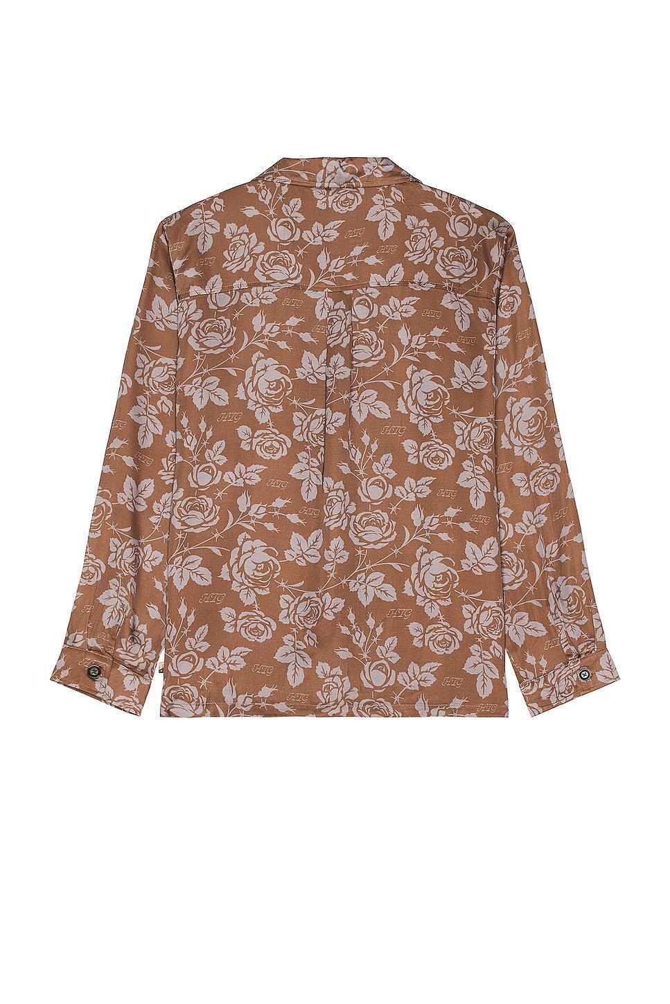 Long Sleeve Pattern Woven Product Image