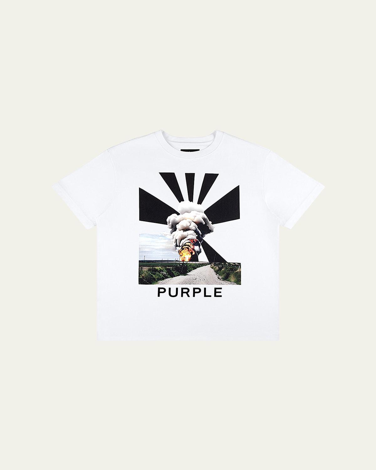 Mens Blast Graphic Jersey T-Shirt Product Image