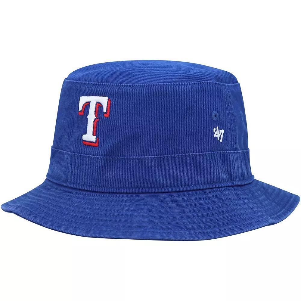 Mens 47 Royal Texas Rangers Primary Bucket Hat Product Image