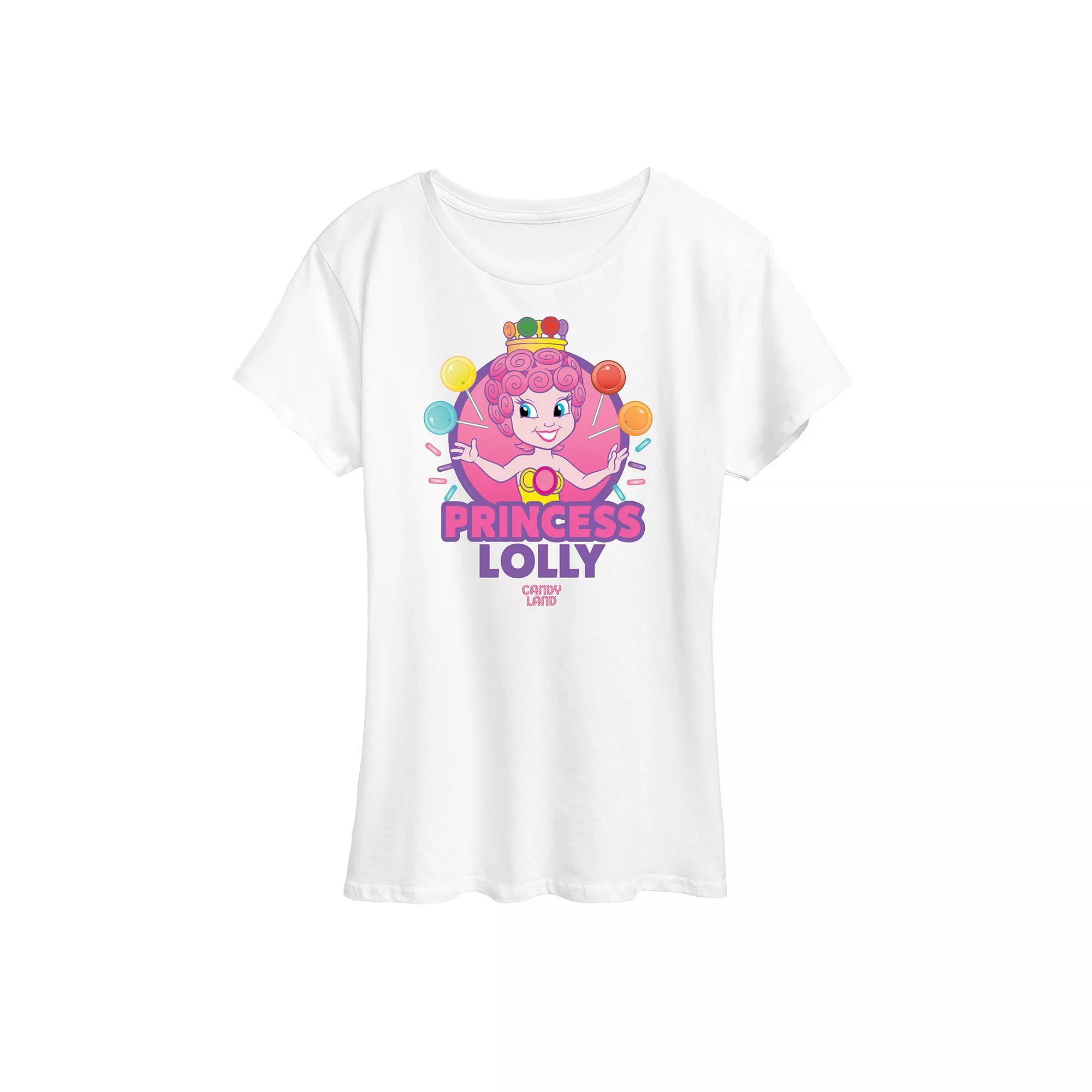Womens Candy Land Princess Lolly Graphic Tee by Hasbro Product Image