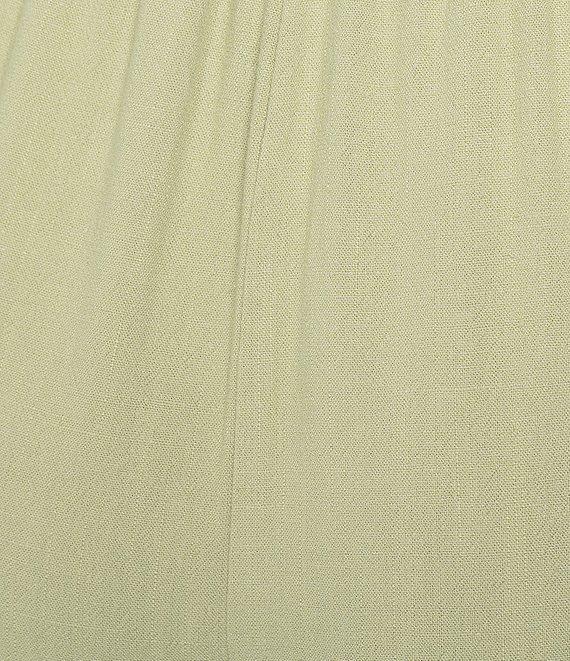 Perch by Blu Pepper Plus Wide Leg Linen Pants Product Image