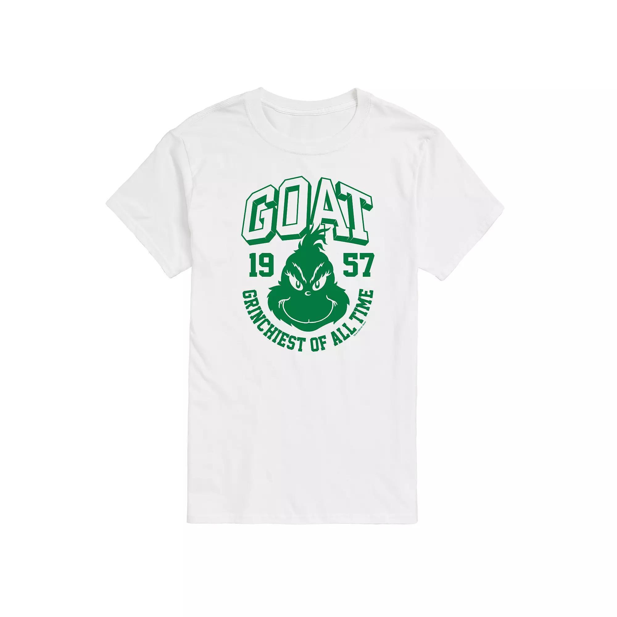 Big & Tall Dr. Seuss Grinch The Goat Graphic Tee, Mens Product Image