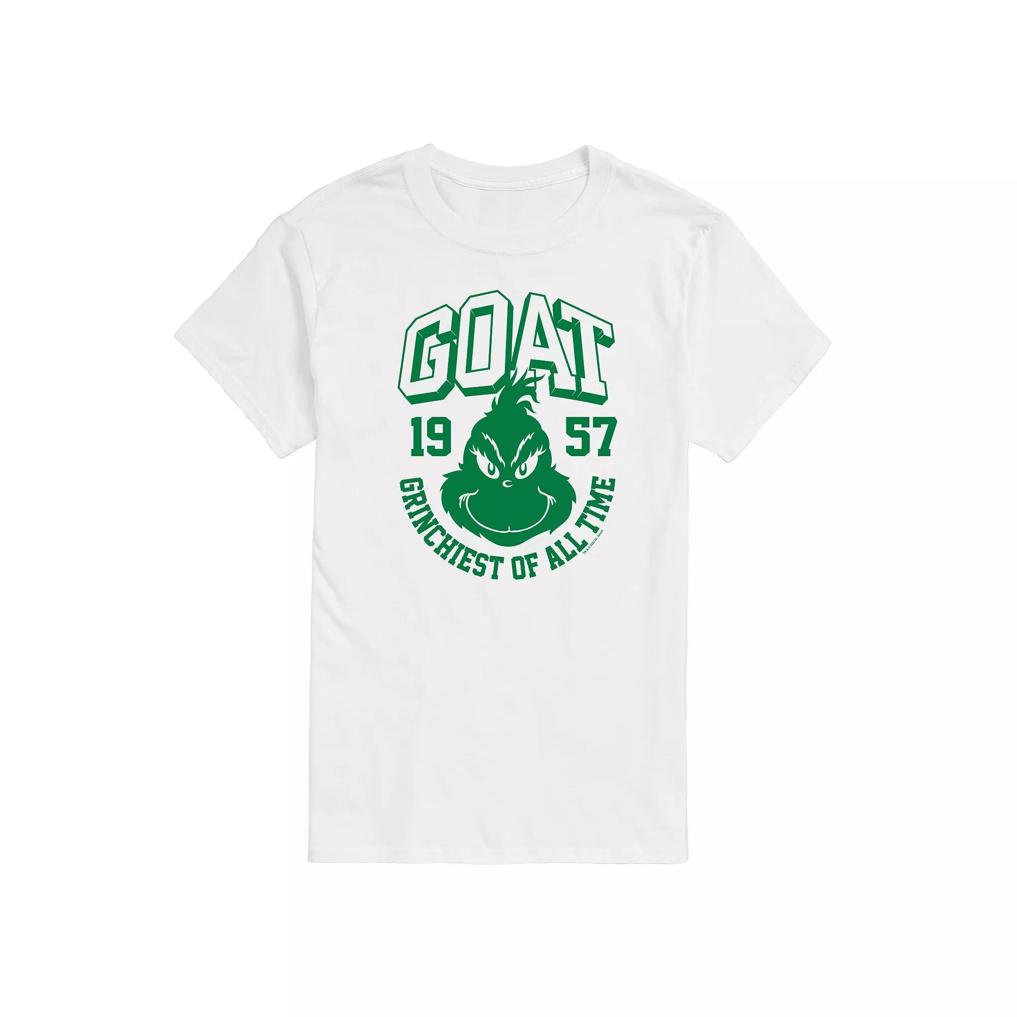 Big & Tall Dr. Seuss Grinch The Goat Graphic Tee, Mens Product Image