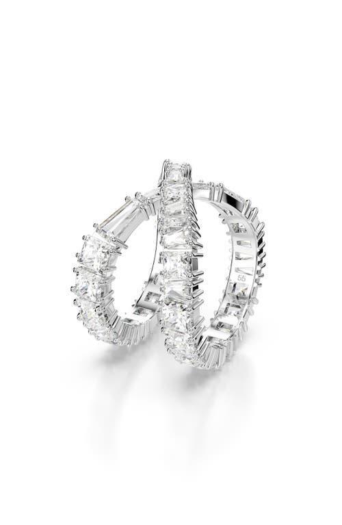 Womens Hyperbola Crystal Infinity Ring Product Image