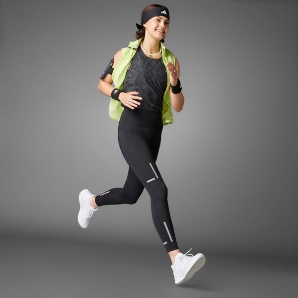 adidas Ultimateadidas Reflective 7/8 Leggings Black L Womens Product Image