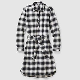 Women's Field Flannel Dress Product Image