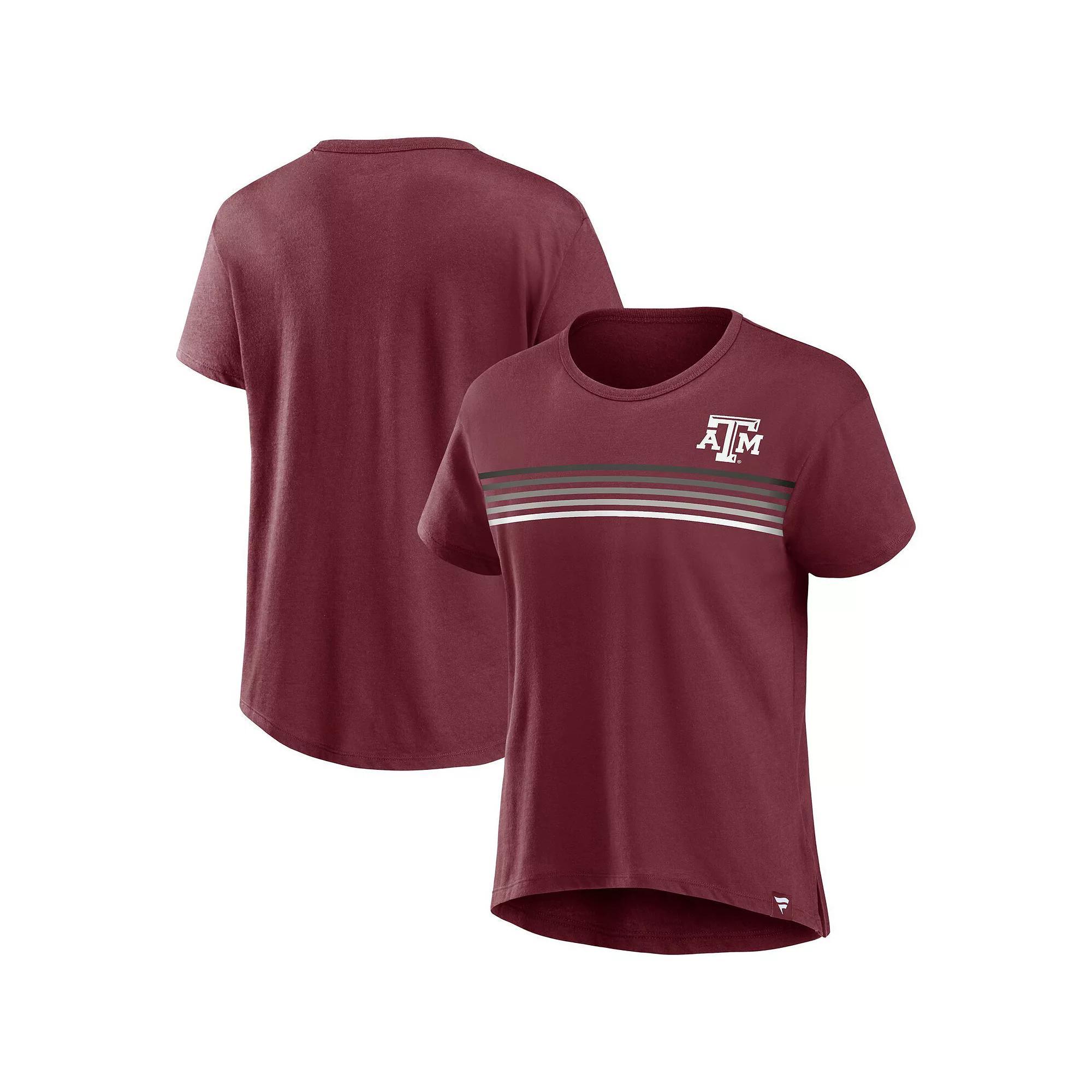 Women's Fanatics Branded Maroon Texas A&M Aggies Tie Breaker T-Shirt, Size: Medium, Red Product Image