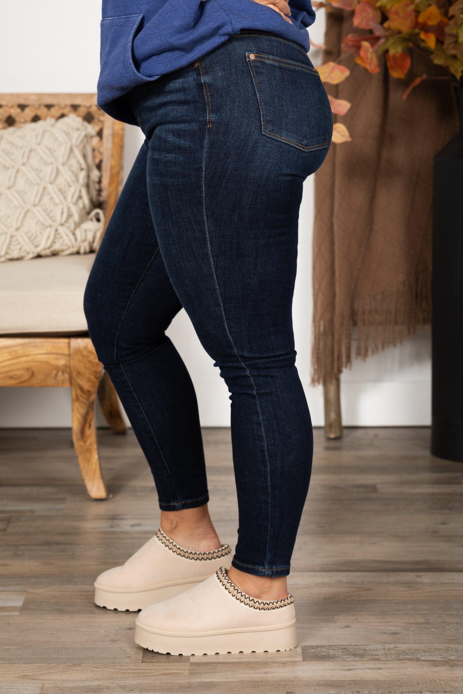 Judy Blue Classic Dark Skinny Jeans Product Image