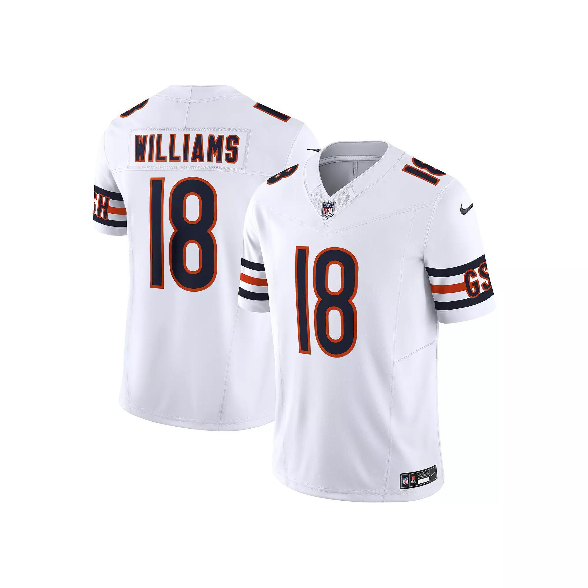 Mens Nike Caleb Williams Chicago Bears Vapor F.U.S.E. Limited Jersey Product Image