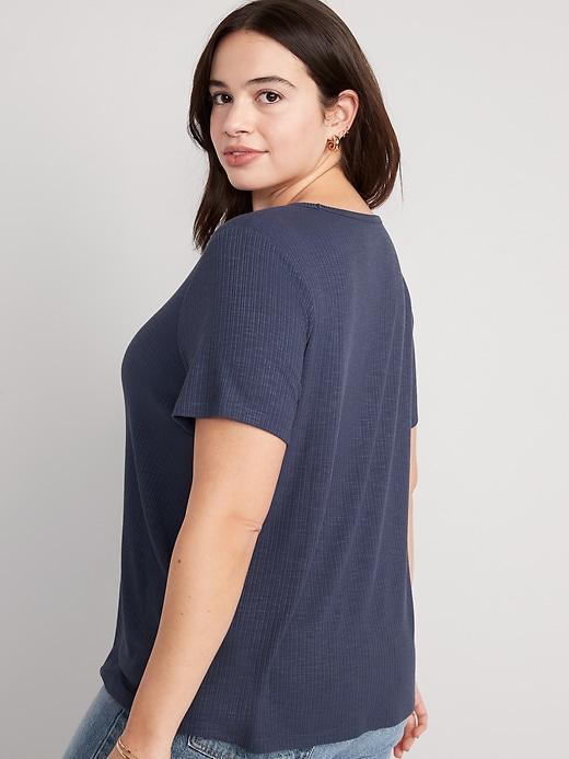 Luxe V-Neck T-Shirt Product Image