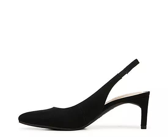 LifeStride Annalise Women's Slingback Heels, Size: 6, Black Fabric Product Image