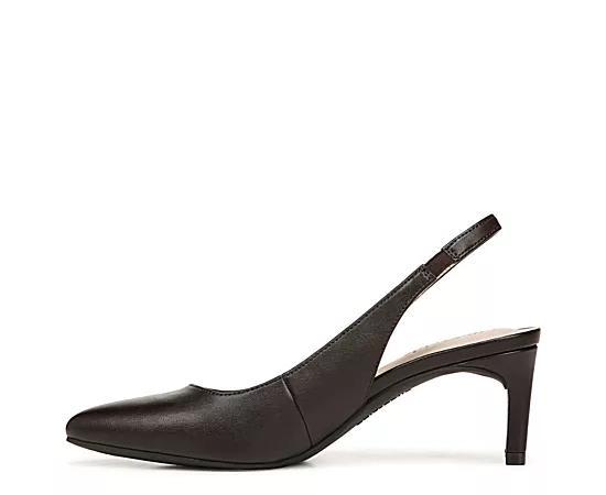 LifeStride Annalise Women's Slingback Heels, Size: 6, Black Fabric Product Image