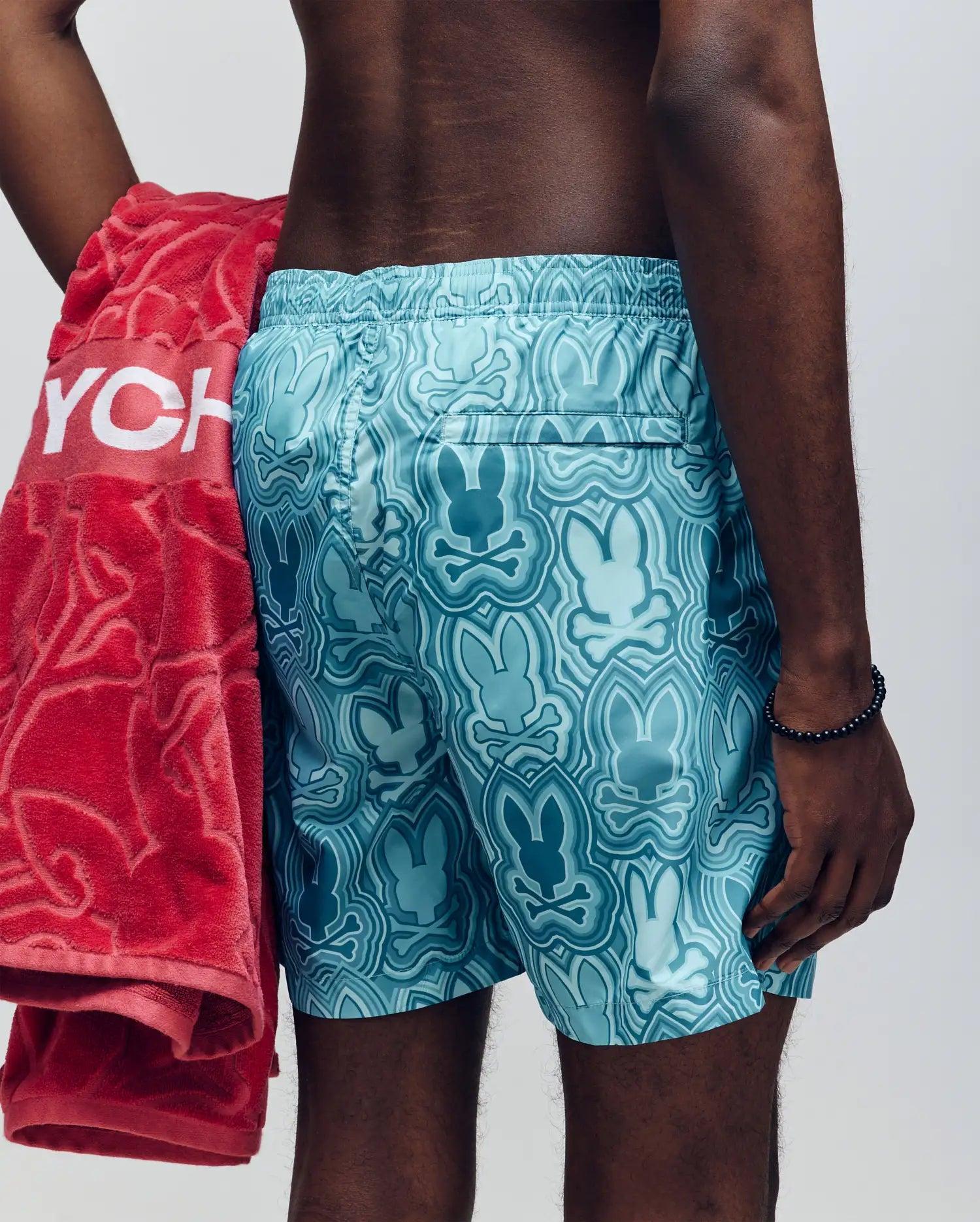 MENS CHUCK ALL OVER PRINT LIGHTWEIGHT SWIM TRUNK - MB1000003 Product Image